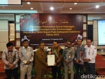 Paslon Independen Tuntas-Jayanegara Kandas Maju Pilkada Sukoharjo 2024