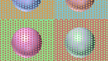 Keempat bola ini memiliki warna yang sama. (Foto: X/@tradingMaxiSL)