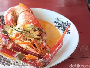 Mantul! Lodeh Conggah Isi Udang Galah yang Gurih Berempah