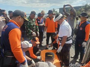 Mayat Wanita Ditemukan Hanyut di Pantai Lepang Klungkung