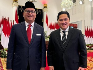 Rosan Roeslani Jadi Menteri Investasi, Erick Thohir: Selamat Sahabat!