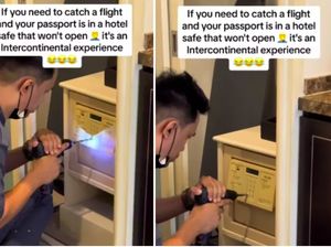 Sial Banget! Paspor Terkunci di Brankas Hotel, Tak Bisa Dibuka