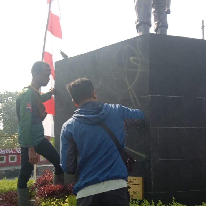 Kemarahan Melanda Pemkot Bogor: Aksi Vandalisme Patung Kapten Muslihat Melukai Kehormatan Pahlawan