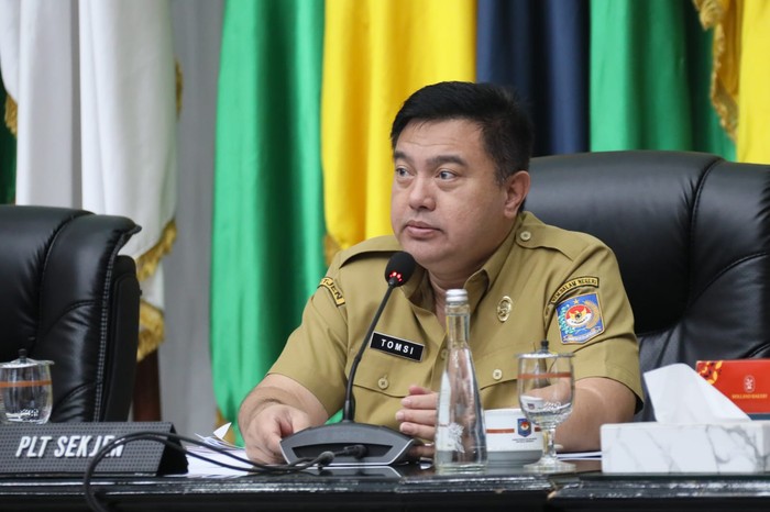 Plt Sekretaris Jenderal Kementerian Dalam Negeri (Kemendagri) Tomsi Tohir