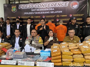 Polisi Tangkap 3 Tersangka Kasus Pabrik Kue Ganja di Purwakarta