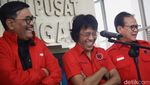 Potret PDIP Tanggapi Reshuffle Kabinet
