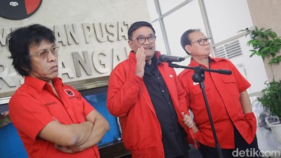 Potret PDIP Tanggapi Reshuffle Kabinet
