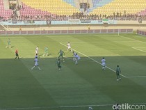 Liga 1: PSS Sleman Tertinggal 0-1 dari Persik di Babak Pertama