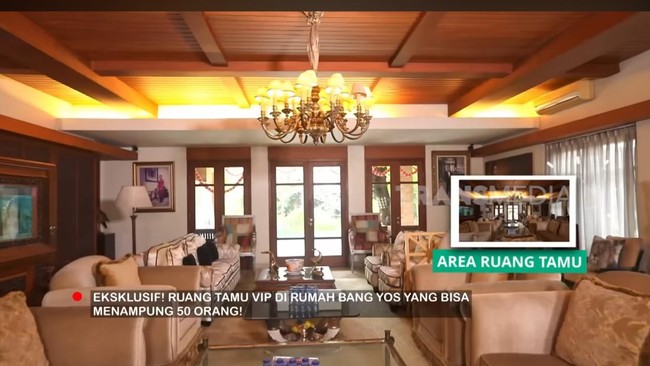 Luas Banget! Intip Rumah 3 Hektare Punya Bang Yos