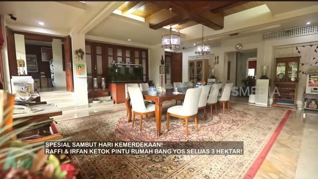 Luas Banget! Intip Rumah 3 Hektare Punya Bang Yos