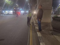 Pria di Palembang Tewas Usai Motornya Diduga Oleng Lalu Tabrak Tiang LRT