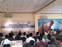 BTNK Tawarkan TN Komodo Ditutup Sehari dalam Sepekan