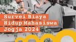 Infografis: Biaya Hidup Mahasiswa Jogja di 2024 Melebihi UMR