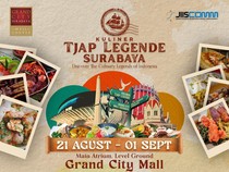 Festival Kuliner Tjap Legende Bakal Hadir di Grand City Mall Surabaya