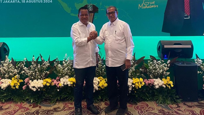 Zaini-Bakhtiar menerima rekomendasi PKB untuk maju Pilwalkot Parepare 2024.
