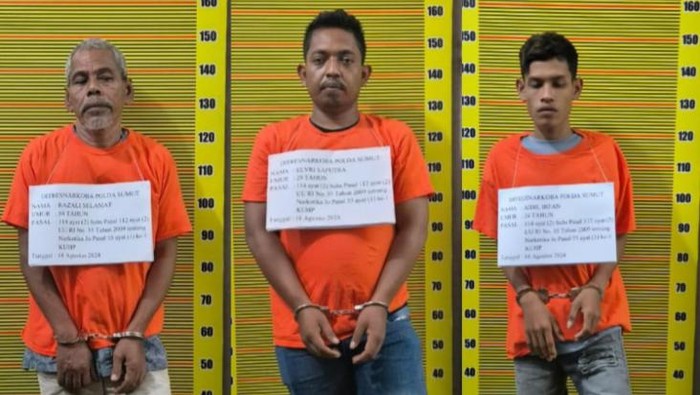 3 tersangka narkoba jaringan Aceh-Medan ditembak. (Istimewa)