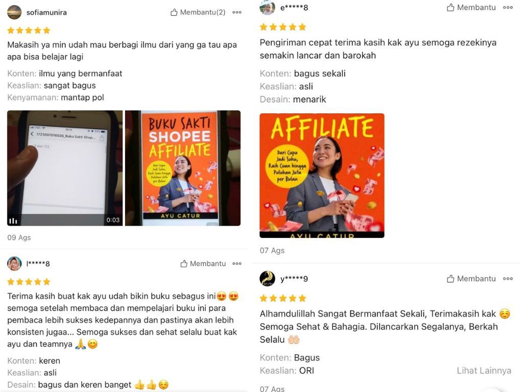 Ayu Catur Luncurkan Buku Sakti