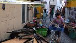 Belasan Rumah Hangus Terbakar di Makassar