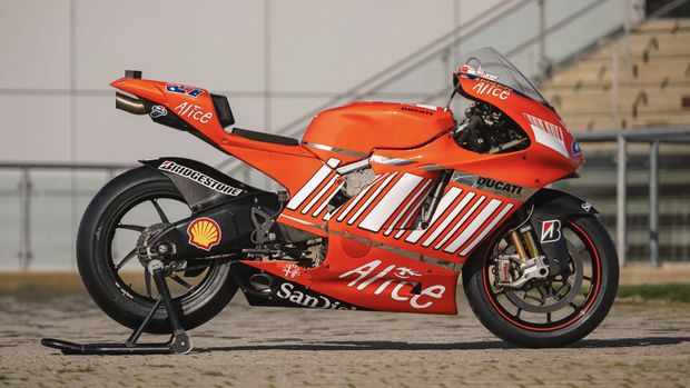 Desmosedici GP7 bekas Casey Stoner