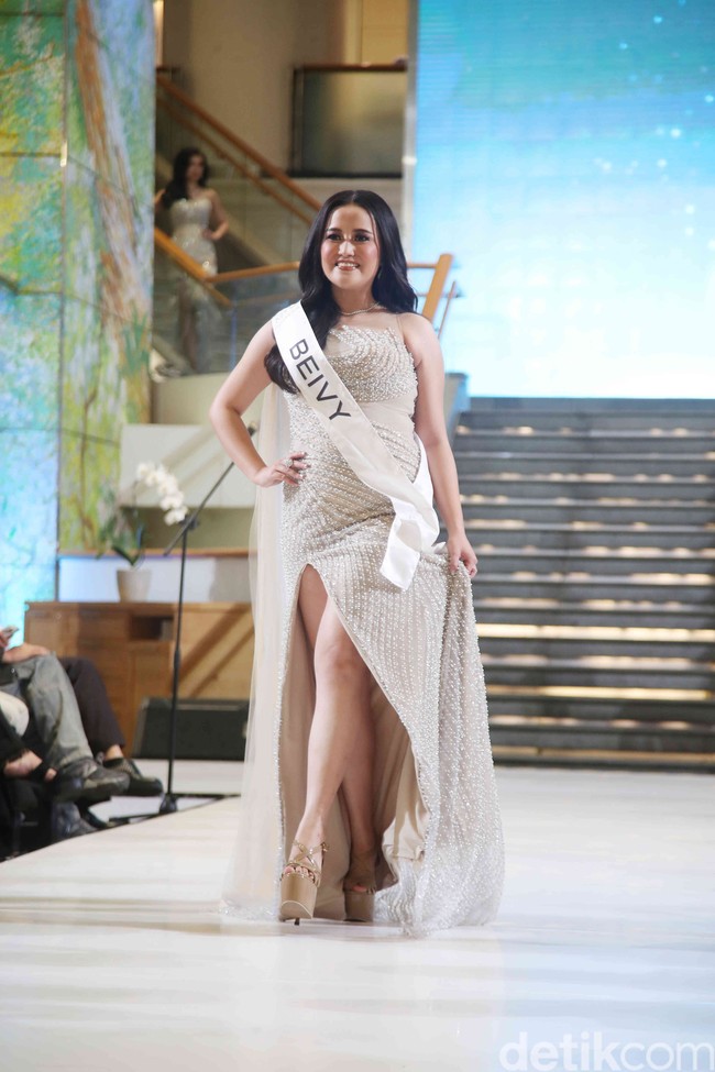 Selanjutnya ada Beivy Marselo Mega Sumampouw. Kini berusia 24 tahun, Beivy diketahui berprofesi sebagai seorang dokter.  Foto: Pradita Utama/detikfoto