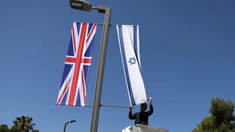 Israel Balas Sanksi Inggris, Perintahkan Konsulat di Yerusalem Ditutup
