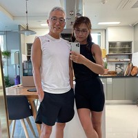 Pada 2021, Kang dan Kim sepakat membuat konten bertema ‘body profile photo’, yakni tren mendokumentasikan aktivitas berolahraga di media sosial. Foto: Instagram/@okdong_fit