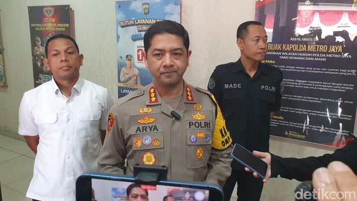 Kapolres Metro Depok Kombes Arya Perdana