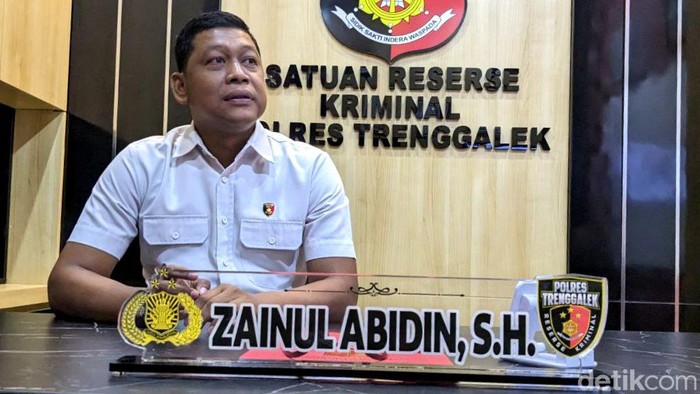 Kasatreskrim Polres Trenggalek AKP Zainul Abidin
