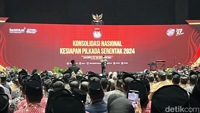 Ketua KPU RI Mochammad Afifuddin (Anggi/detikcom)