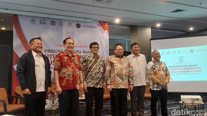 Ketua Umum REI Joko Suranto, Menteri Negara Perumahan dan Permukiman 1998-1999 Theo L. Sambuaga, Deputi Komisioner BP Tapera Bidang Pemupukan Dana Doddy Bursman, Sekjen APERSI Daniel Djumli, Wakil Ketua Umum HIMPERRA Aviv Mustaghfirin, Ketua Umum Appernas Jaya Andre Bangsawan