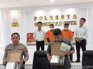 2 Cleaning Service di Gorontalo Curi 43 Modem Buat Bayar Utang