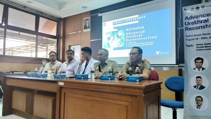 Konferensi pers RSSA jadi pelopor penanganan striktur urologi