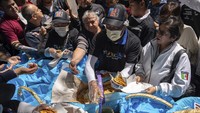 Hanya pembuat taco dari San Vicente Xiloxochitla yang diundang untuk berpartisipasi dalam acara Guinness di Mexico City.