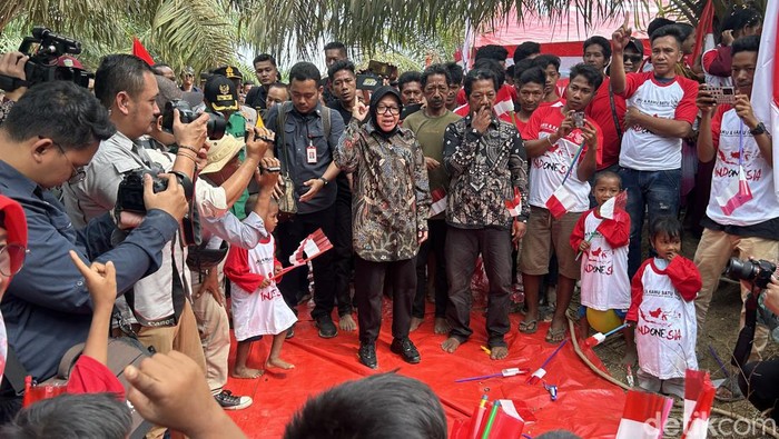 Menteri Sosial (Mensos) Tri Rismaharini. (Kadek/detikcom)