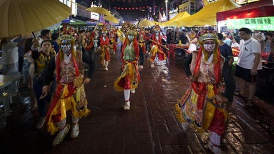 Meriahnya Festival Hantu Kelaparan di Kuala Lumpur