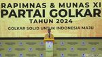 Momen AGK Buka Rapimnas Partai Golkar