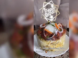 5 Kreasi Nasi Jadi Kue Ulang Tahun, Nasi Goreng hingga Nasi Biryani