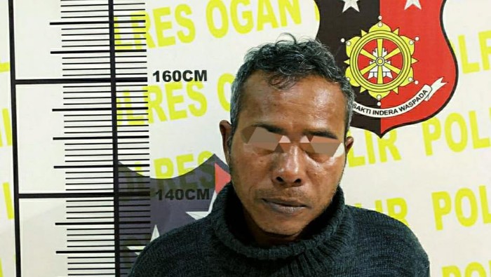 Nurdin alias Ujang yang tembak warga Muara Enim diduga pencuri motor.