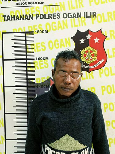 Nurdin alias Ujang yang tembak warga Muara Enim diduga pencuri motor.