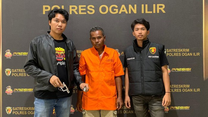 Nurdin pelaku penembakan ditangkap.