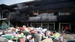 Pasar Induk Krian Sidoarjo Terbakar, 450 Lapak Jadi Korban