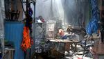 Pasar Induk Krian Sidoarjo Terbakar, 450 Lapak Jadi Korban