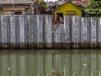 Antisipasi Banjir, Sungai Cipunten Agung Pandeglang Diturap