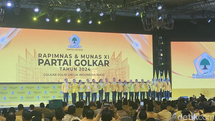 Pembukaan Munas Golkar, Selasa (20/8/2024).