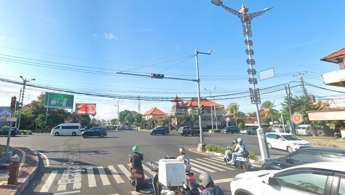 Persimpangan Pesanggaran, Denpasar Selatan, Bali. (Tangkapan layar Google Maps)