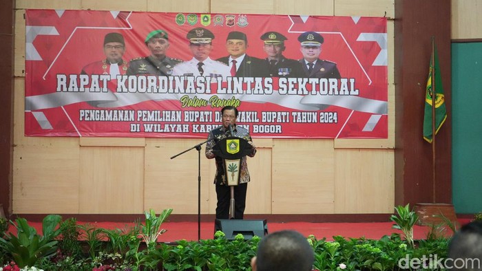 Pj Sekda Kabupaten Bogor, Suryanto Putra. (Rizky/detikcom)