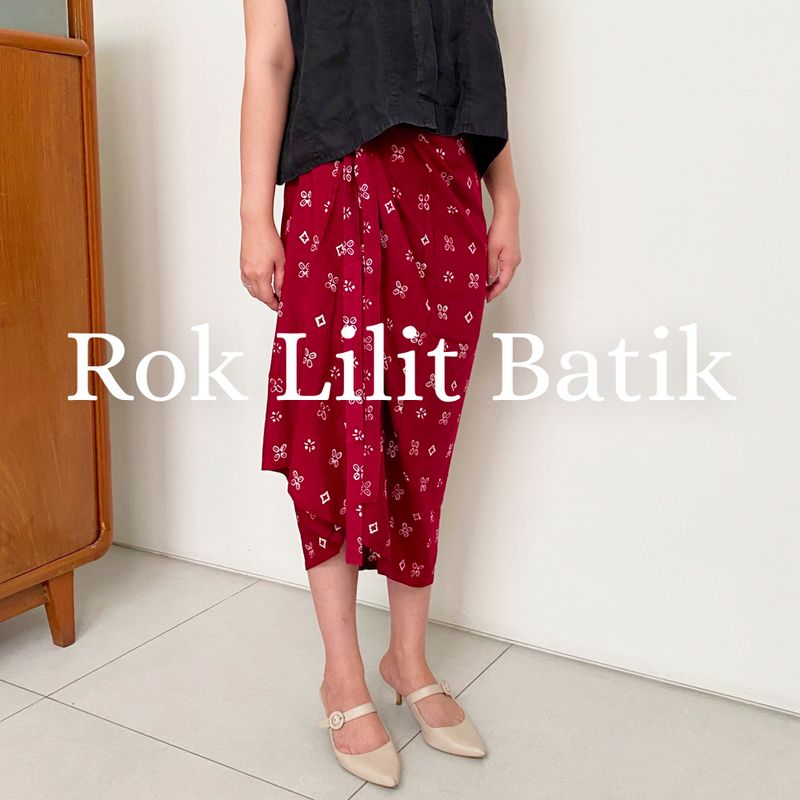 rok lilit batik modern rok lilit batik modern