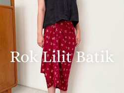Rekomendasi 7 Rok Lilit Batik Modern untuk Dipakai Berkain Hingga Wisuda