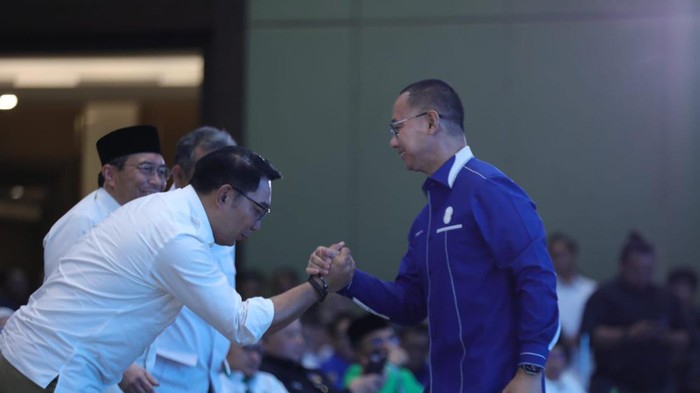 Sekjen PAN Eddy bersama RK