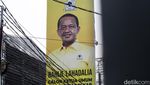 Bakal Ditetapkan Jadi Ketum Golkar, Baliho Bahlil Mejeng di Jalan